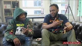 Cigar Talk: Calboy on Meek Mill studio session, Seeing first death, Wildboy album \u0026 more