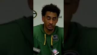Jordan Love On Talking To Aaron Rodgers After He Was Traded To The Jets #packers #aaronrodgers
