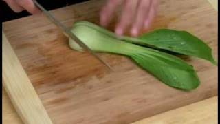 Cooking Tips : How to Chop Baby Bok Choy