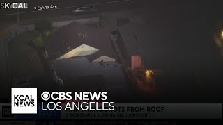 Man fires shotgun on Compton roof at deputies