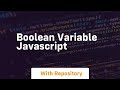 boolean variable javascript
