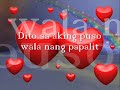 ikaw ang iibigin ko lyrics dhey