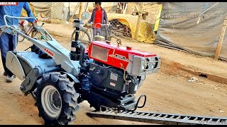 New Kamco Di120 power tiller unloading video by subsidy