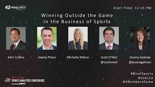 SSAC19: Winning Outside the Game in the Business of Sports