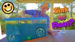 Sink or Float - Blippi Explores | Educational Videos for Kids