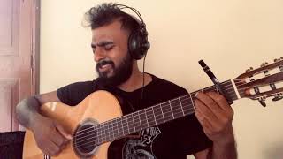 Lagin mage oba satapa chandraleka perera classical guitar  arrangement -Cordoba gk studio negra