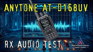 Anytone AT-D168 RX Audio Test (deutsch/german)