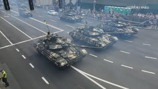 Фінальна репетиція перед військовим парадом на Хрещатику 2021