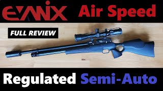 Evanix AIR SPEED (Regulated) Semi-Auto FULL REVIEW + Accuracy Testing