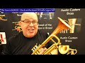 stomvi vrii v raptor trumpet with copper bell acb show u0026 tell incredible commercial trumpet