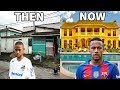 10 Footballers Houses - Then and Now - Ronaldo, Neymar, Messi, ...etc