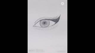 How to Draw a Realistic Eye| Very Easy Pencil Drawing| Random Recreation Zone