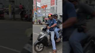 සොරි අන්කල්.කෙල්ලොනෙ ඉතින්🥲 #police #traffic #baddrivers #fyp #funny #funnyvideo #viralshort #fypシ゚