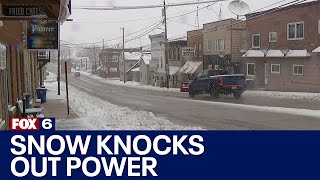 Wisconsin snow, power outages reported | FOX6 News Milwaukee