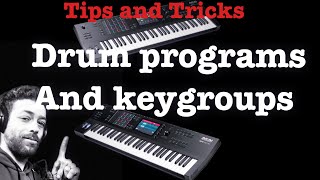 Drum Program VS Keygroup Program - MPC Drums and Keygroups for Beginners.