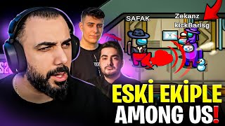 GÖZÜMÜN ÖNÜNDE KİLL ALDI!! ESKİ EKİPLE AMONG US! | Barış Can