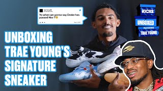 TRAE YOUNG UNVEILS NEW ADIDAS SIGNATURE SHOE, QUAVO FRIENDSHIP, DRAKE OVER JAY-Z? | Unboxed