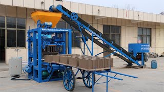 QT4-24 semi automatic cement sand brick making machine,maxi stocked block machine,Paving maker