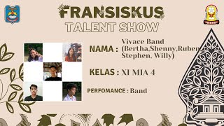 FTS 2021 : Vivace Band Bertha, Shenny, Ruben, Stephen, Willy – XI MIA 4