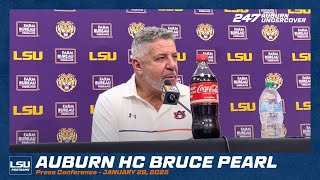 Auburn HC Bruce Pearl | LSU win