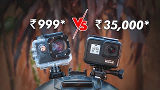 ₹999* Camera vs ₹35,000* GoPro Camera | വ്യത്യാസങ്ങൾ എന്തെല്ലാം🔥