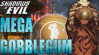 "Shadows of Evil" FREE MEGA GOBBLEGUM - Lion Statue Easter Egg - Black ops 3 Zombies
