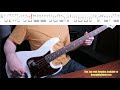 the chicken live 1982 bass cover with tab jaco pastorius