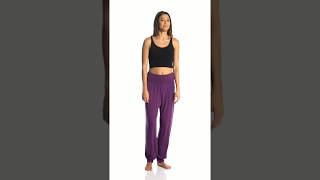 Funky Yoga Namaste Basics Viscose Harem Long Pants | SwimOutlet.com