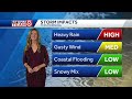 Video- Heavy Rain And Wind, Improvements To Follow