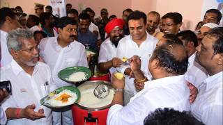 KTR Started 5 Rs Meals at Karimnagar