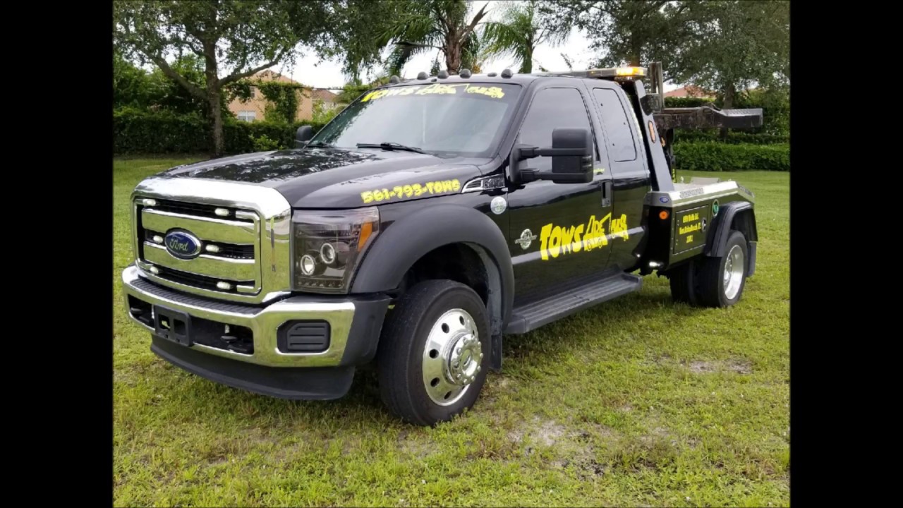 West Palm Beach Towing Company, Tows Are Us 561-793-TOWS - YouTube