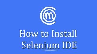 How to install Selenium IDE