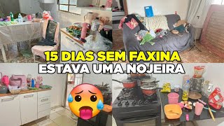 FAXINA PESADA COMPLETA NA CASA //🤮 DEIXANDO TODA CASA LIMPA E ORGANIZADA  PARA O CHÁ REVELAÇÃO 😍