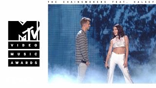 The Chainsmokers - Closer ft. Halsey (Live from the 2016 MTV VMAs)