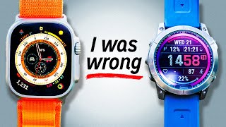 Apple Watch Ultra vs Garmin Fenix 7x - An EXPENSIVE Mistake