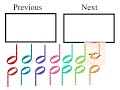 endless music half notes