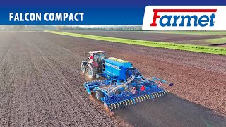 Compact seed drill Farmet Falcon 6 Compact