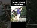 개산대재 ｜안 무서워요❓😯 보는 사람이 더 아찔한 외줄타기 ✨