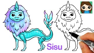 How to Draw Sisu | Raya and The Last Dragon