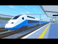 Triomphe passing at 300 km/h (186 mph) ︱Roblox Trains: Express