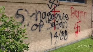 Anti-Semitic Graffitti in Mandeville