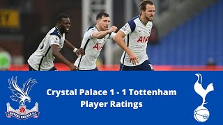 DISAPPOINTING PERFORMANCE 🤬 | Crystal Palace 1 - 1 Tottenham | Player Ratings
