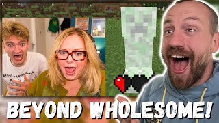 BEYOND WHOLESOME! TommyInnit I Forced My Mum To Play Minecraft... (REACTION!)