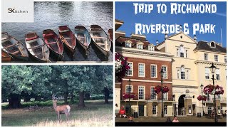 லண்டன் தேம்ஸ் நதி கரை |A Trip to Richmond Riverside \u0026 Park in Tamil |Richmond Riverside walk