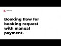 BOOKING & PAYMENT - Booking flow for booking request with manual payment