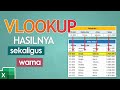 vlookup dengan hasil warna dan sekaligus di excel