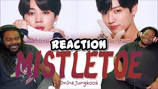 BTS JIMIN \u0026 JUNGKOOK - Mistletoe (Christmas Day) (Color Coded Lyrics) | REACTION!