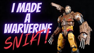 My Custom Marvel Legends Wolverine and War Machine Mash Up Figure!