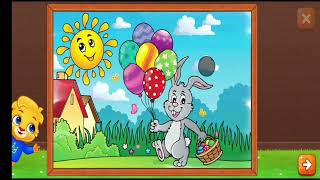 Coloring Games: Color & Paint by RV Appstudios // Rabbit with Balloons