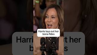 Harris lists her bona fides